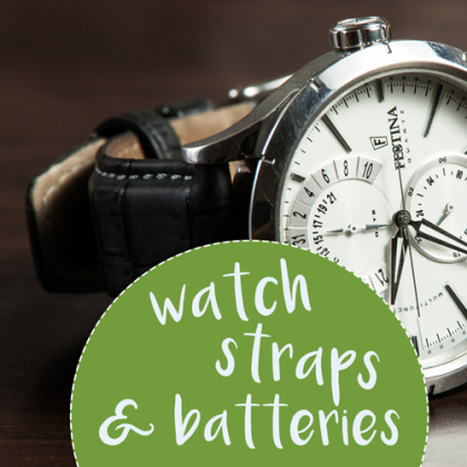 Watch Straps & Batteries