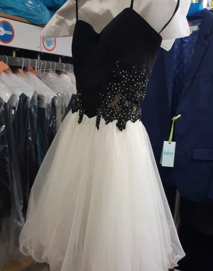 Black and white dress Black and white dress