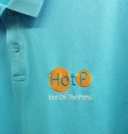 T-shirt with HOTP Logo close-up T-shirt with HOTP Logo close-up
